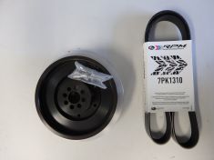 Audi 3.0 V6 TFSI Supercharged 189MM GIAC Crankshaft Pulley Kit 651201C | Premium Auto Parts & Accessories - Euro Car Upgrades - eurocarupgrades.com.au