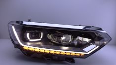 VW Passat B8 Right Matrix LED Headlight OEM 3G1941114A Genuine Euro Car Electronics eurocarupgrades.com.au