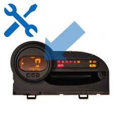 Renaul Twingo Central LCD Instrument Cluster Display Repair Service | Premium Auto Parts & Accessories - Euro Car Upgrades - eurocarupgrades.com.au