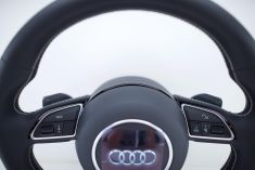 Audi SQ5 Flat Bottom Multifunction Steering Wheel Airbag Black Leather OEM Genuine | Premium Auto Parts & Accessories - Euro Car Upgrades - eurocarupgrades.com.au