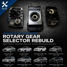 Jaguar XE XF Land Rover Rotary Gear Selector Rebuild - Euro Car Upgrades - eurocarupgrades.com.au