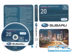 2014 Map DVD genuine Subaru OEM maps Australia V20 C2 ver 8 Euro Car Upgrades eurocarupgrades.com.au
