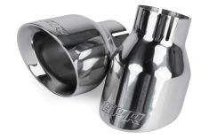 VW Golf GTI R Audi S6 S7 Porsche Polished Double-Walled 4" Exhaust Tip Set APR | Premium Auto Parts & Accessories - Euro Car Upgrades - eurocarupgrades.com.au