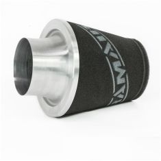 Universal Neck Black Large Aluminium Base Cone Performance Filter Ramair JS-102-SL 60mm | Premium Auto Parts & Accessories - Euro Car Upgrades - eurocarupgrades.com.au