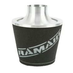 Universal Neck Black Large Aluminium Base Cone Performance Filter Ramair JS-108-SL 80mm | Premium Auto Parts & Accessories - Euro Car Upgrades - eurocarupgrades.com.au