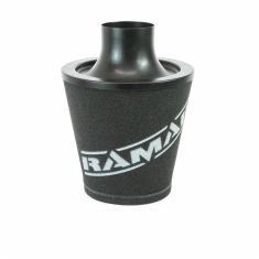 Universal Neck Black Large Aluminium Base Cone Performance Filter Ramair JS-175-70-BK 70mm | Premium Auto Parts & Accessories - Euro Car Upgrades - eurocarupgrades.com.au