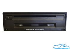 Front View - Volkswagen Golf 7 Discovery Media MIB Unit Sat Nav Radio 5G0035846A OEM Genuine, Euro Car Upgrades eurocarupgrades.com.au