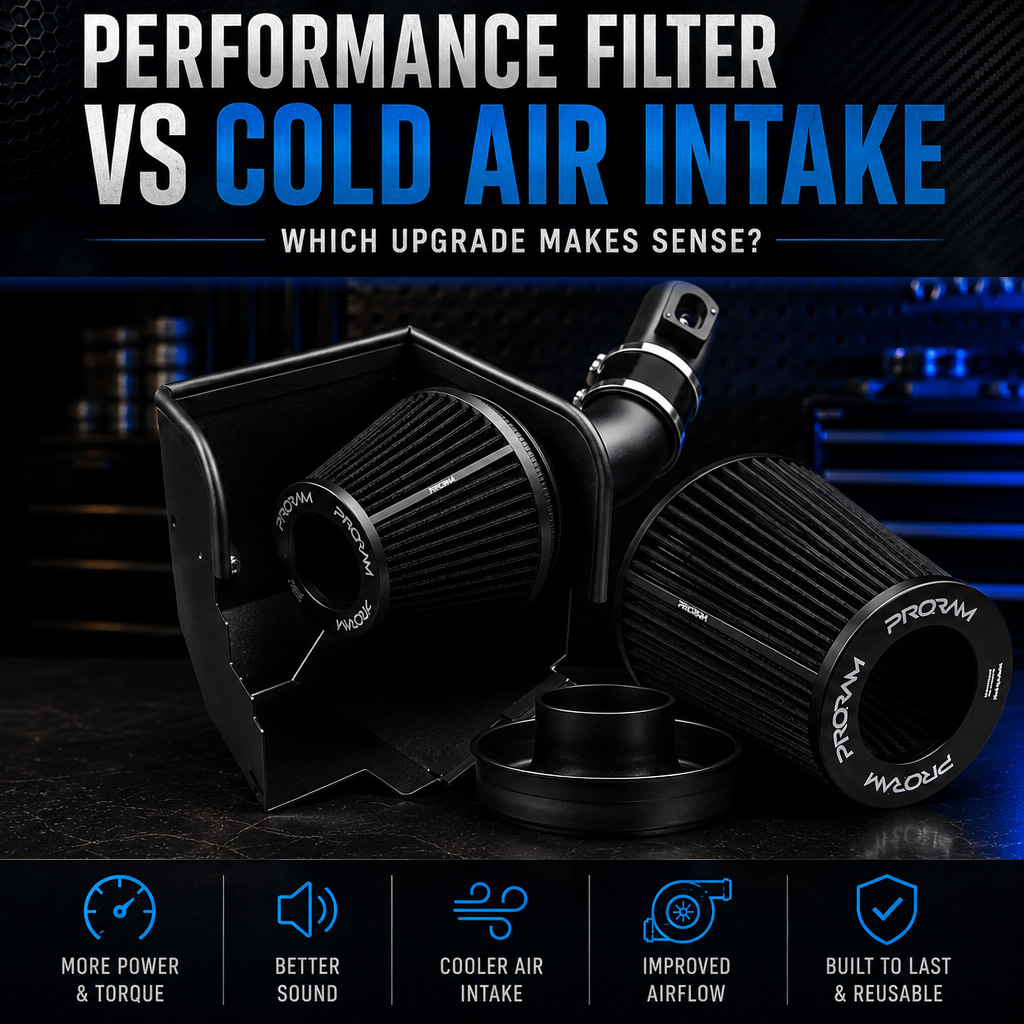 Performance Panel Filter vs Cold Air Intake: Which Upgrade Makes Sense?