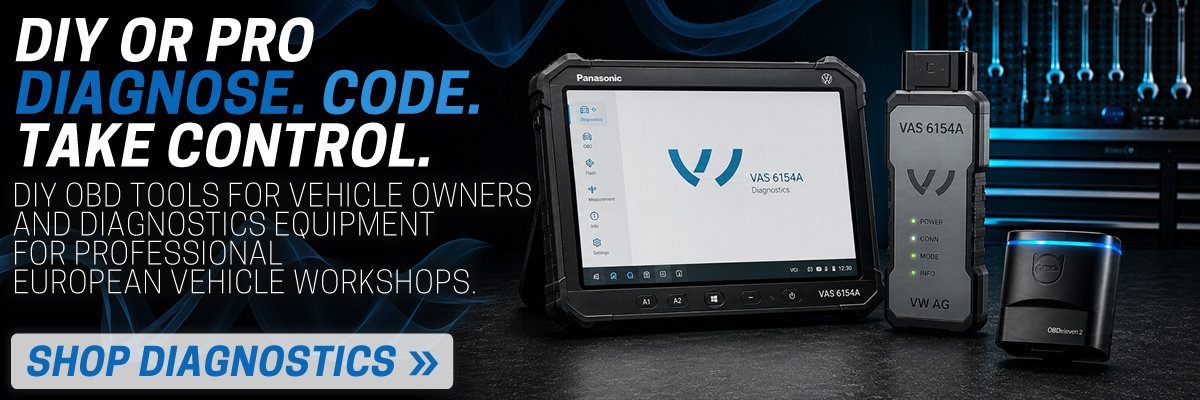 DIY and professional diagnostic equipment for European vehicle owners and workshops.
